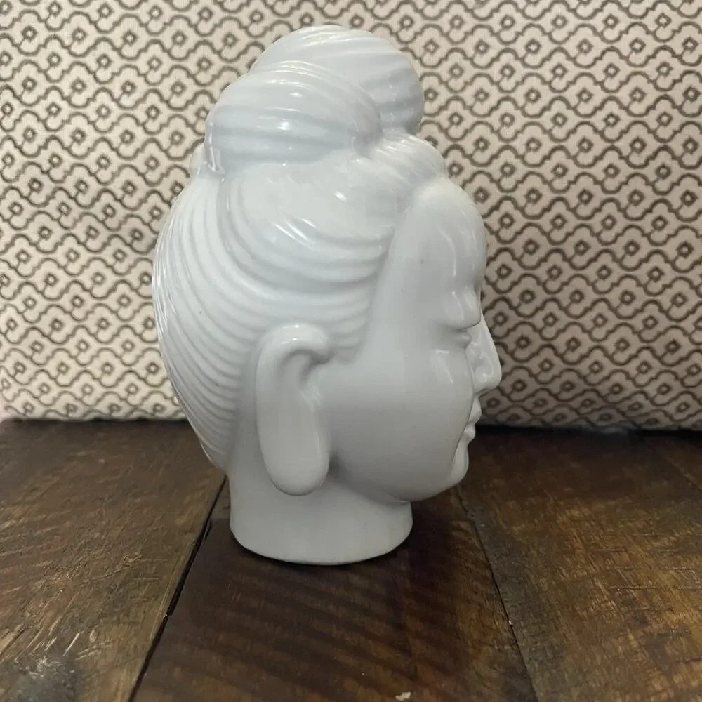 Vintage Japanese Porcelain Bust 5.5”